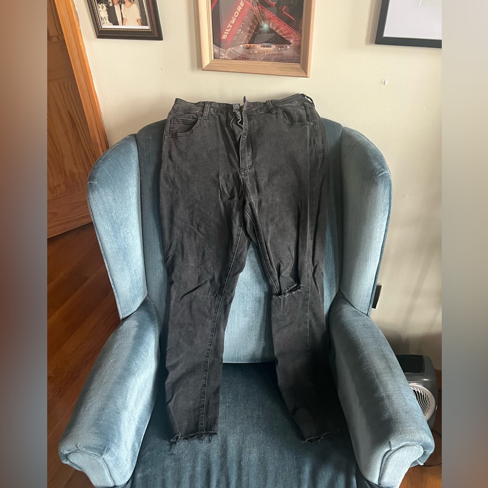 Cotton On skinny black jeans